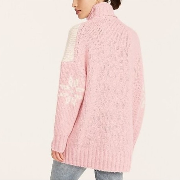 J. Crew Snowflake turtleneck sweater NWOT - Picture 10 of 10